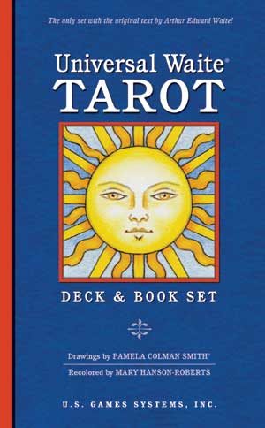Universal Waite Tarot Deck + Book Set